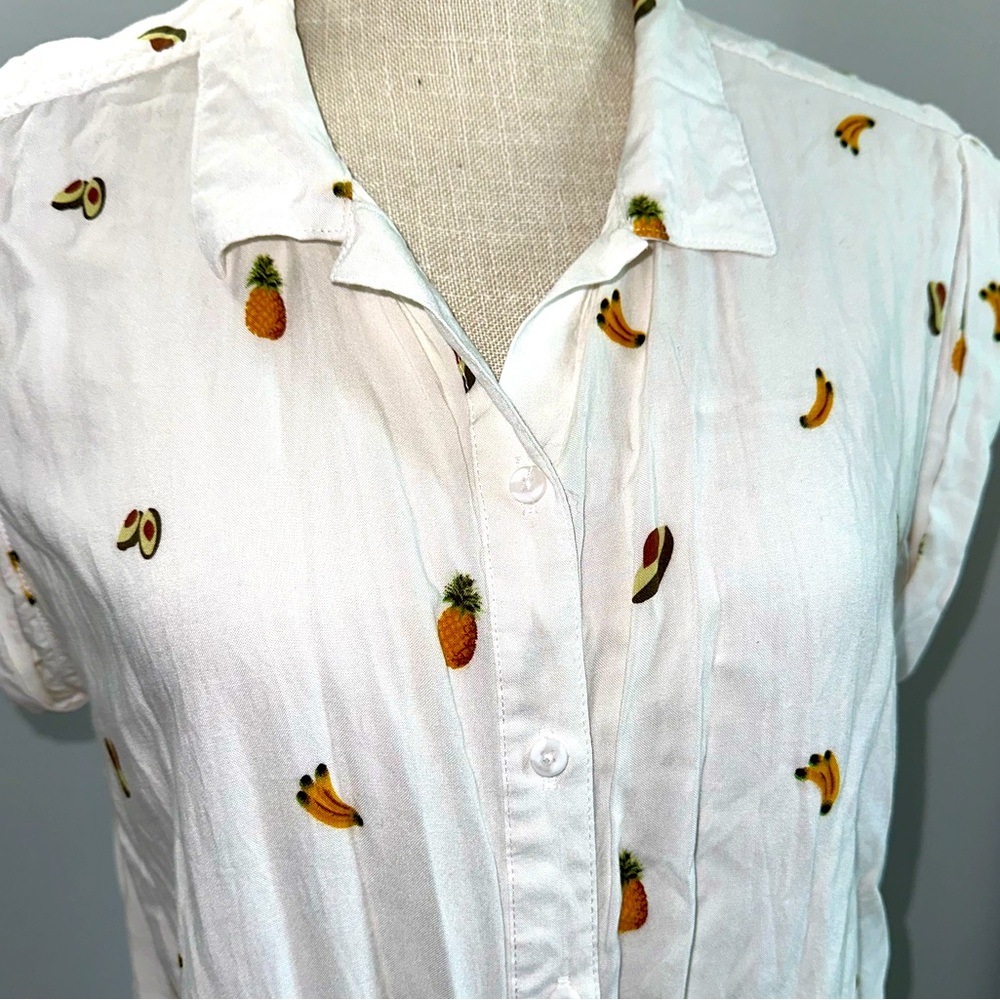 Fruit pattern button down - Picture 2 of 6